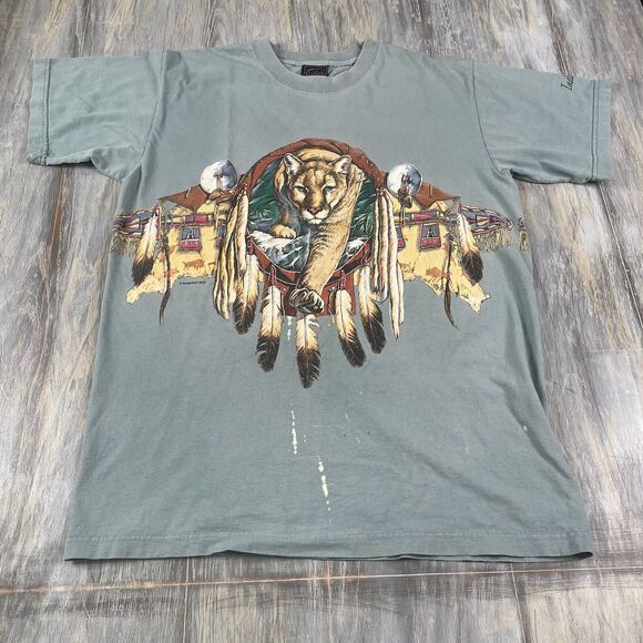 Vintage Mountain Lion Shirt - Picture 1 of 5